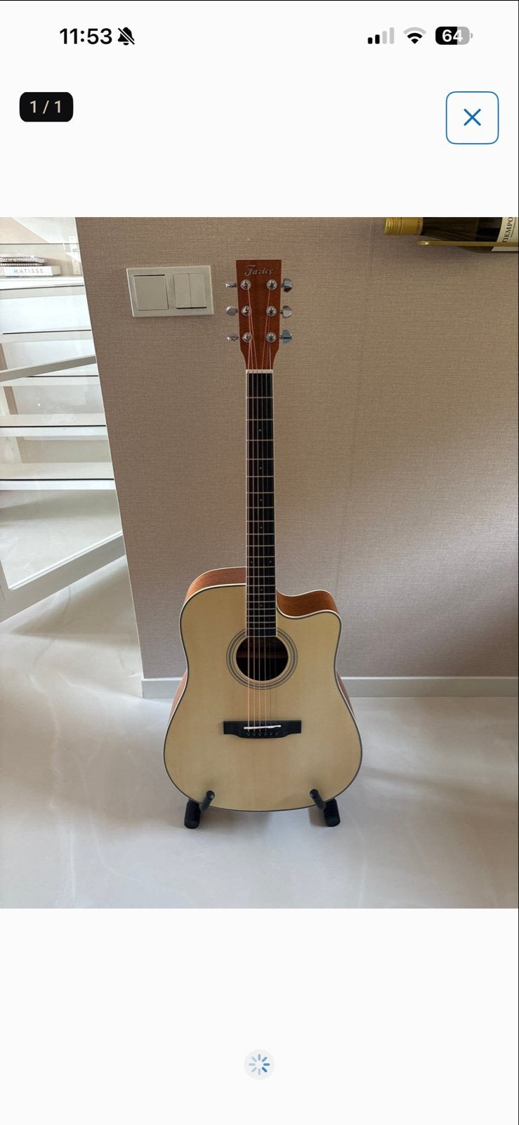 Farley Western Gitaar - Zo goed als nieuw, Ophalen, Zo goed als nieuw, Western- of Steelstringgitaar