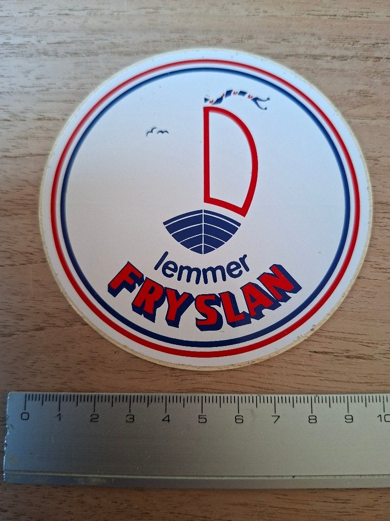 Sticker Lemmer, Verzamelen, Stickers, Ophalen, Zo goed als nieuw, Overige typen