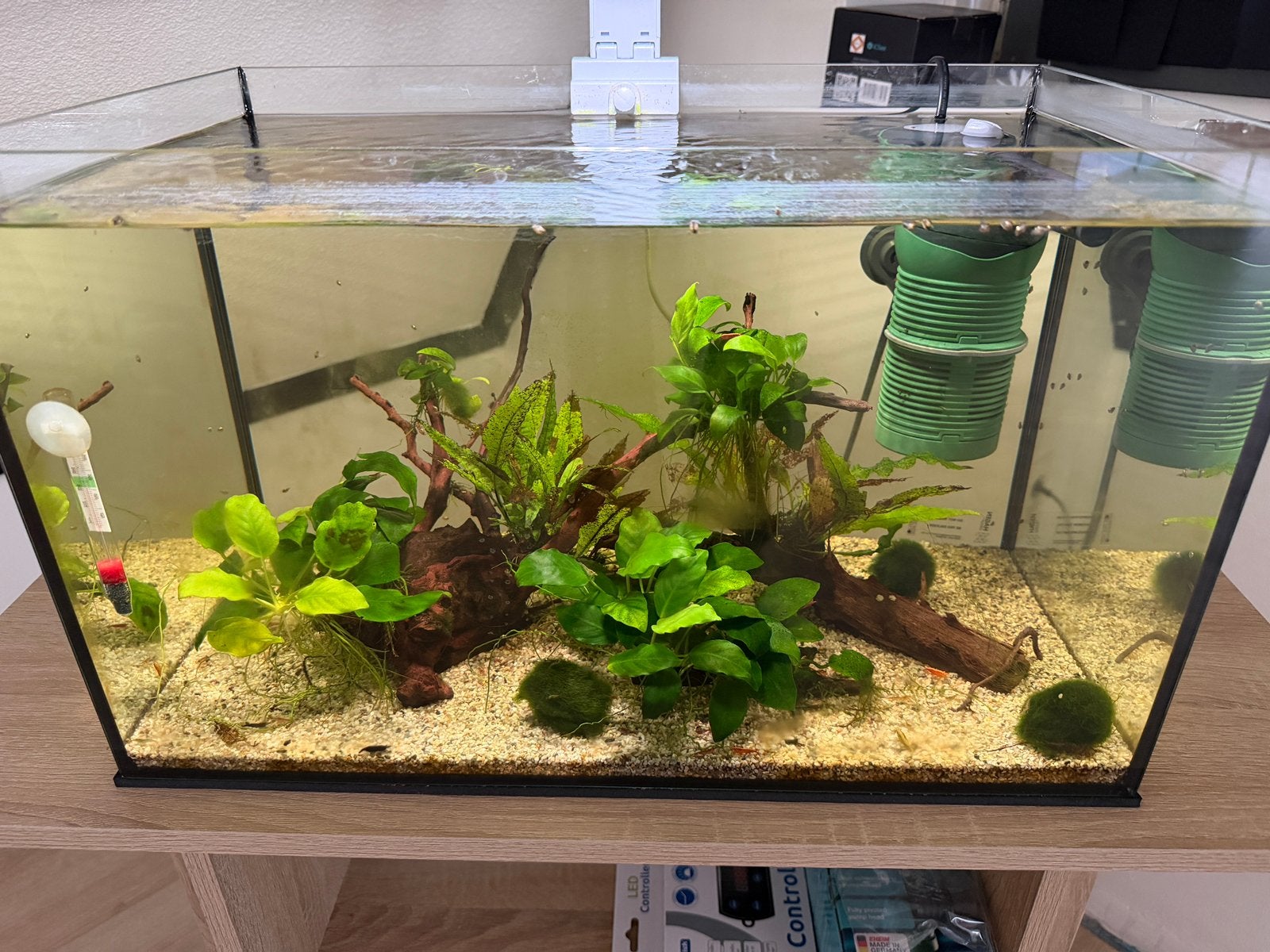 Marina aquarium met toebehoren, Dieren en Toebehoren, Ophalen, Gebruikt, Inclusief controller, Overige merken