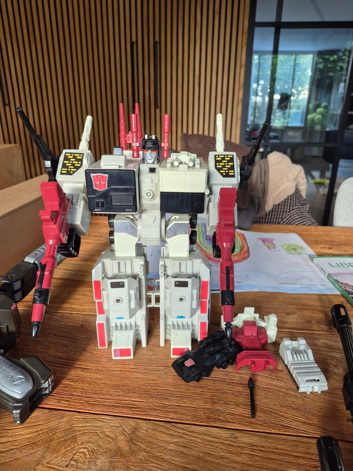 Transformers G1 Metroplex - 100% compleet, Verzamelen, G1, Ophalen of Verzenden, Gebruikt, Autobots