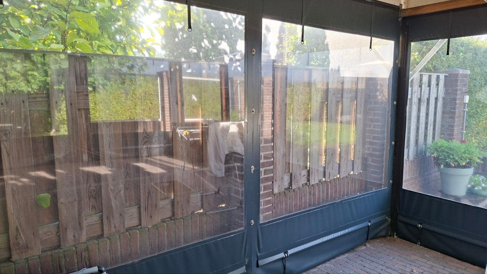 veranda / overkapping zeilen, Tuin en Terras, Ophalen, Gebruikt