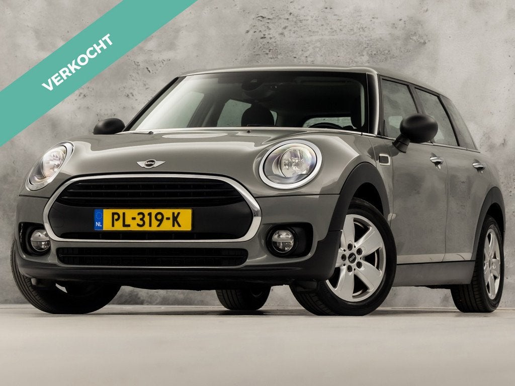 MINI Clubman 1.5 One Sport (NAVIGATIE, CLIMATE, LEDER, SPORT, Auto's, Mini, Voorwielaandrijving, 12 maanden, Gebruikt, Leder en Stof