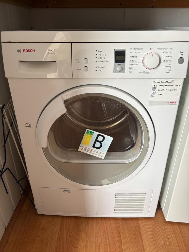 Bosch Maxx 7 Sensitive Condensdroger, Ophalen, Wolprogramma, 6 tot 8 kg, Gebruikt