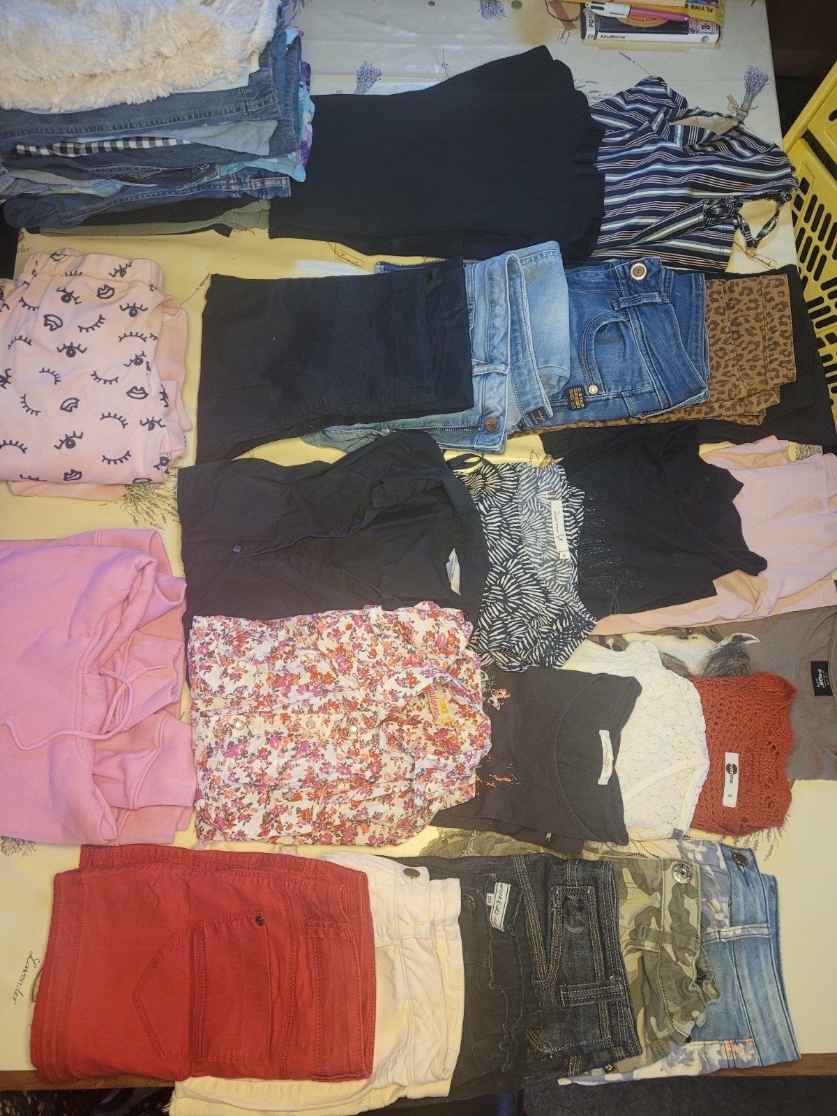 Meisjes kledingpakket maat 170/S, Kinderen en Baby's, Kinderkleding | Maat 170, Ophalen of Verzenden, Gebruikt, Meisje, Setje