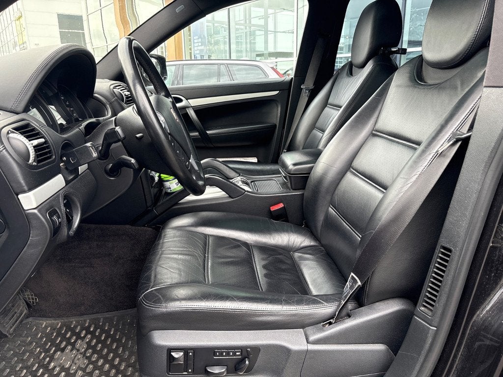 Porsche Cayenne 3.6 V6 Automaat, Leder, Dakje, Luchtvering C, Auto's, Porsche, Cayenne, Gebruikt, Zwart, 3598 cc