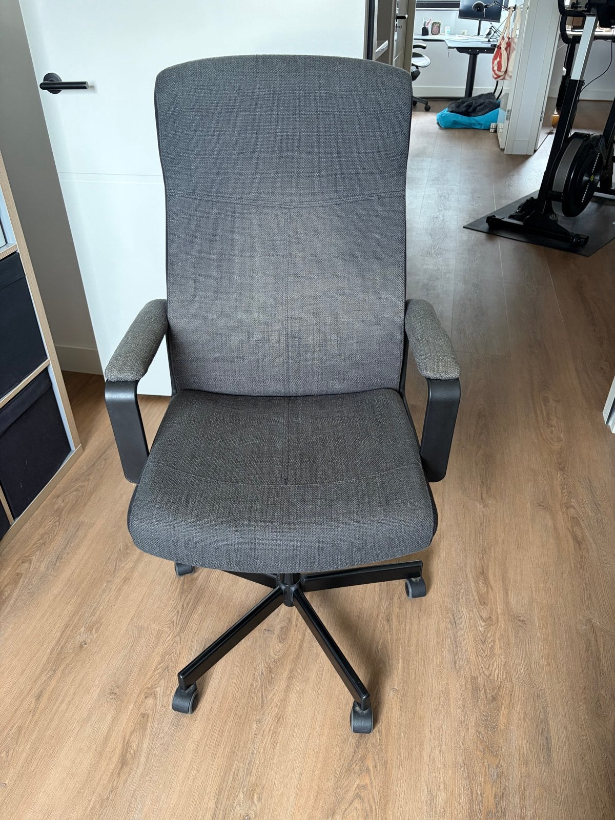 IKEA Malkolm Bureaustoel / Office Chair, Ophalen, Gebruikt, Grijs, Bureaustoel