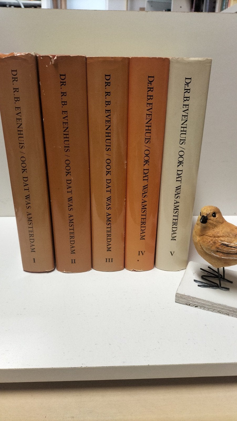 Evenhuis, Dr. R.B.; Ook dat was Amsterdam (5 delen), Boeken, Ophalen of Verzenden, Gelezen, Christendom | Protestants