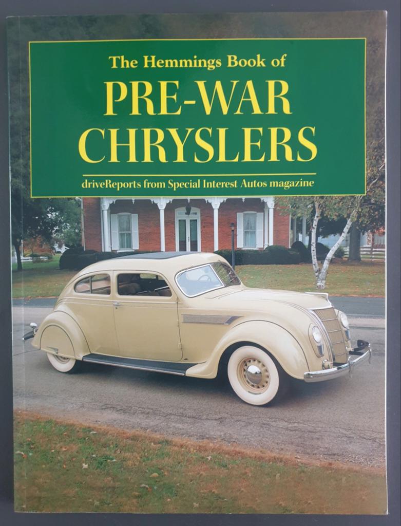 The Hemmings Book of Pre-War Chryslers, Ophalen of Verzenden, Zo goed als nieuw, Overige merken, The Editors and Contributors to Special Interest Autos magazine