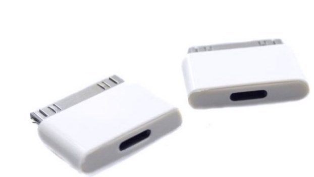 Micro USB naar Male 30-pins converter adapter voor Apple, Ophalen of Verzenden, Nieuw, Snoer of kabel