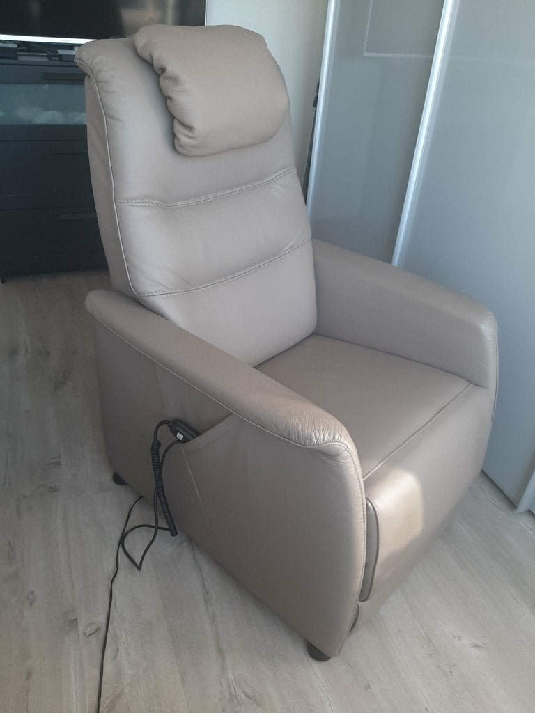 twee Relaxzetels, Ophalen, Minder dan 75 cm, Relaxzetel, Leer