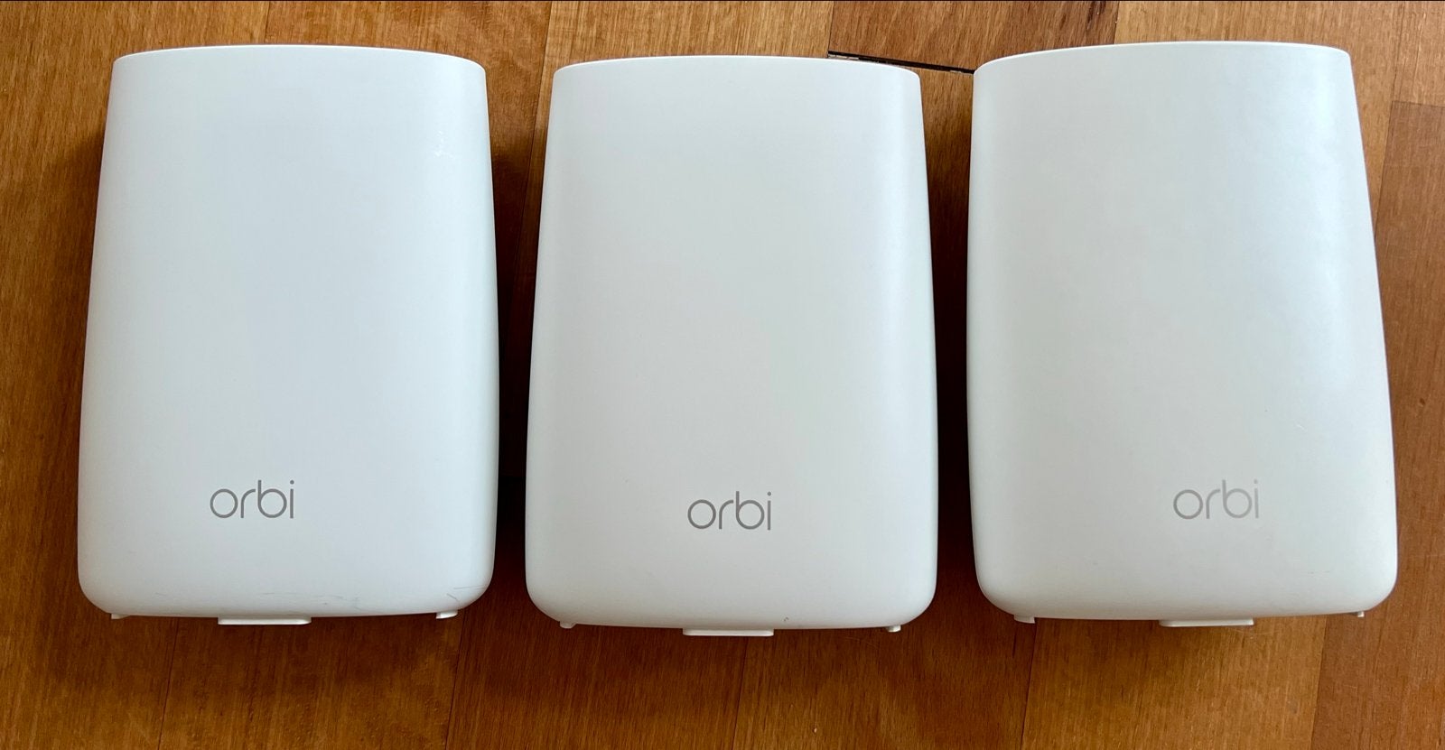 Netgear Orbi RBK50 mesh WiFi (2x Router 1x Satelliet), Computers en Software, Ophalen of Verzenden, Gebruikt, Router