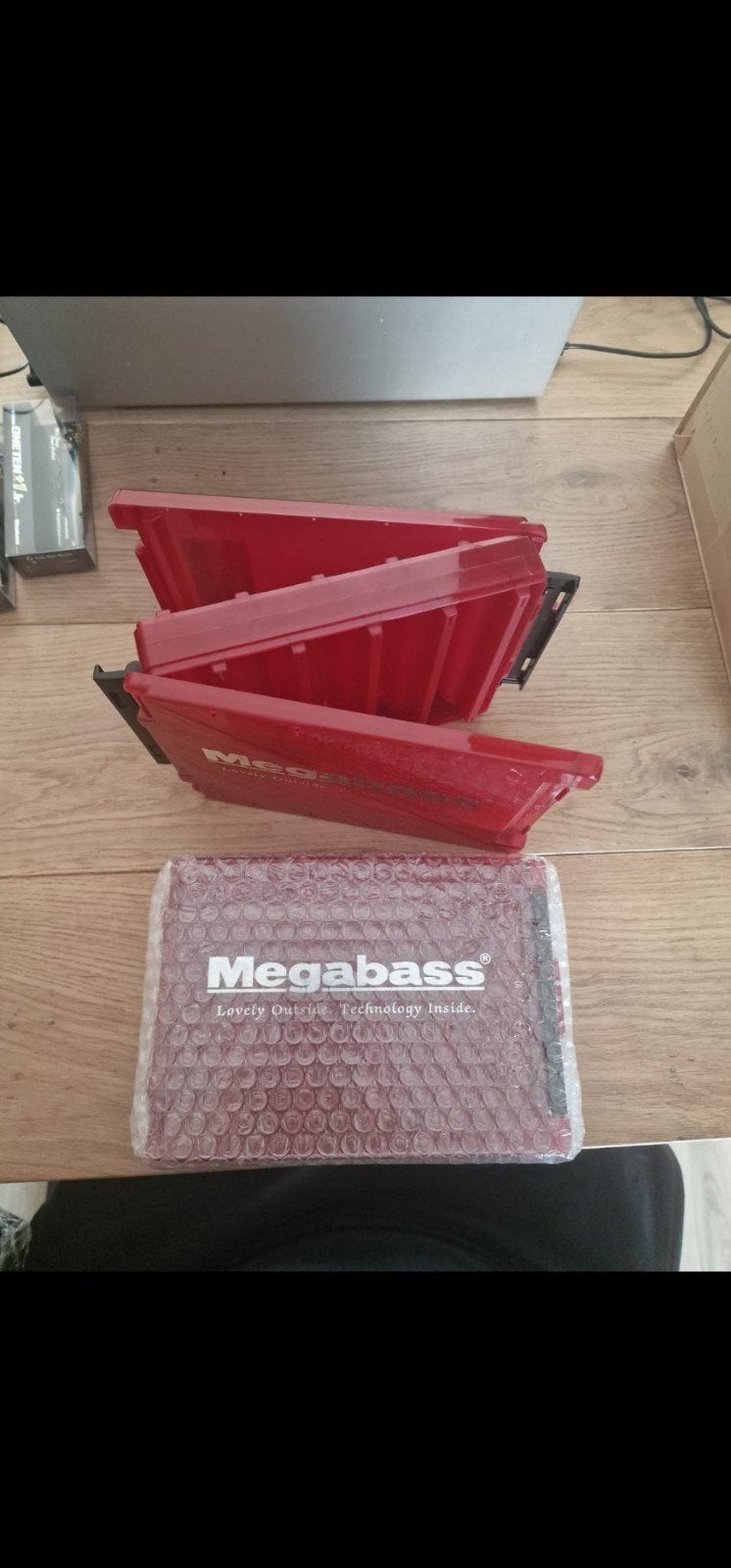 Mega bass tacklebo XL dubbelzijdig lunker 140RV, Watersport en Boten, Ophalen of Verzenden, Overige typen