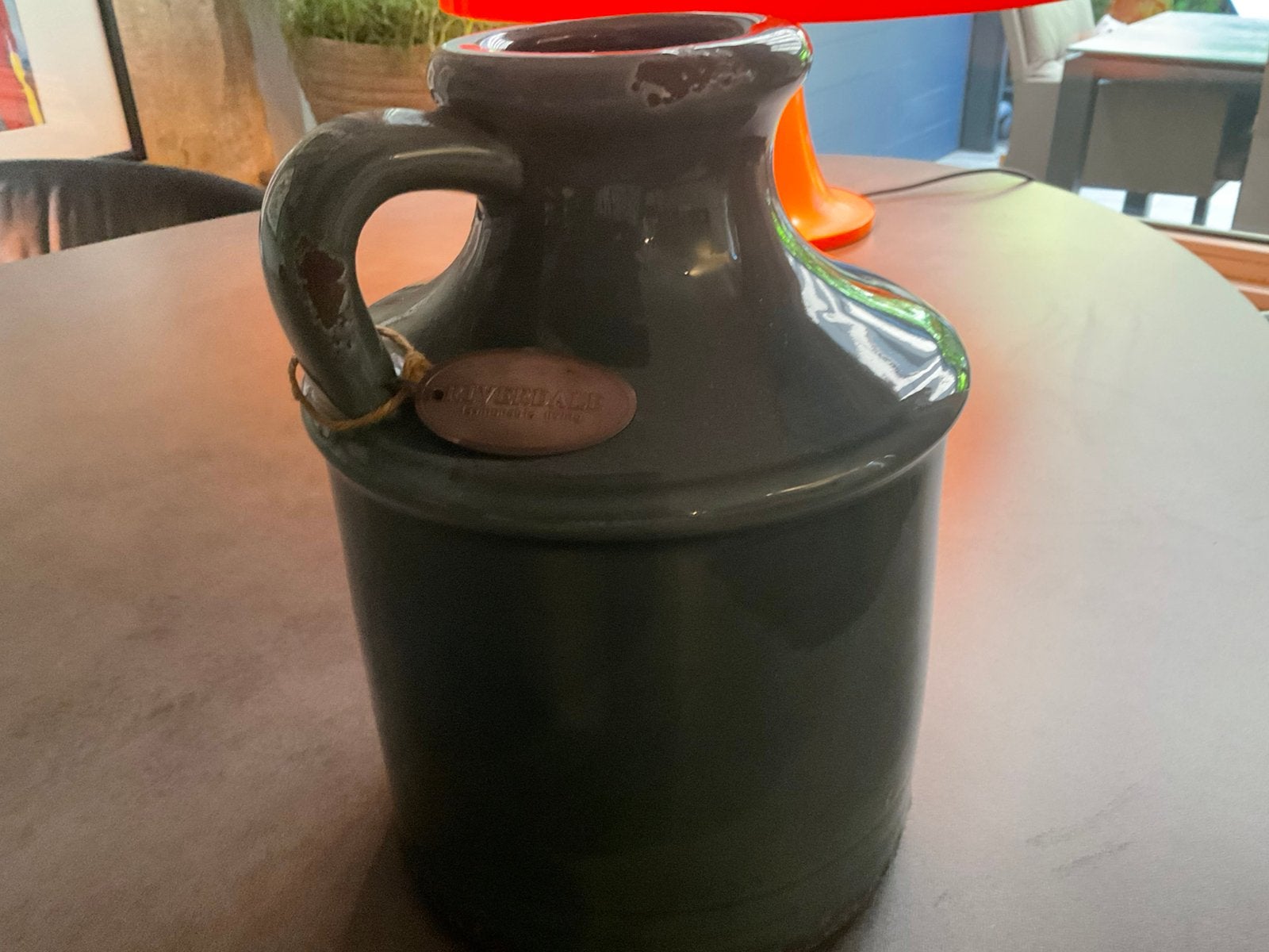 Riverdale pot, Huis en Inrichting, Gebruikt, Blauw, Aardewerk of Porselein, Ophalen of Verzenden