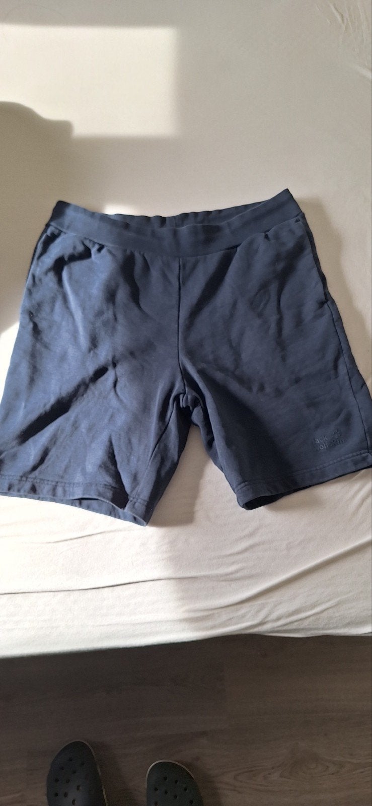 Jack Wolfskin Heren Organisch Katoenen Shorts Maat M Grijs, Ophalen of Verzenden, Gedragen