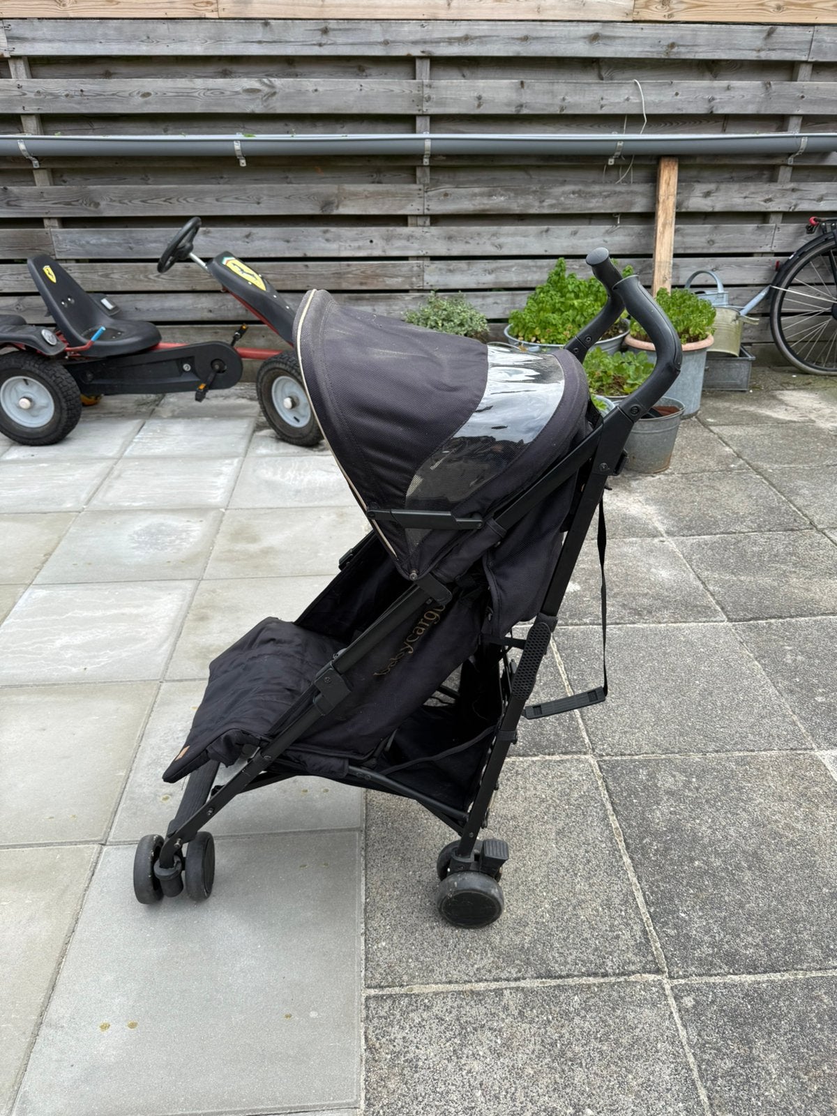 Nette babycargo buggy, Ophalen, Gebruikt, Overige merken, Verstelbare rugleuning