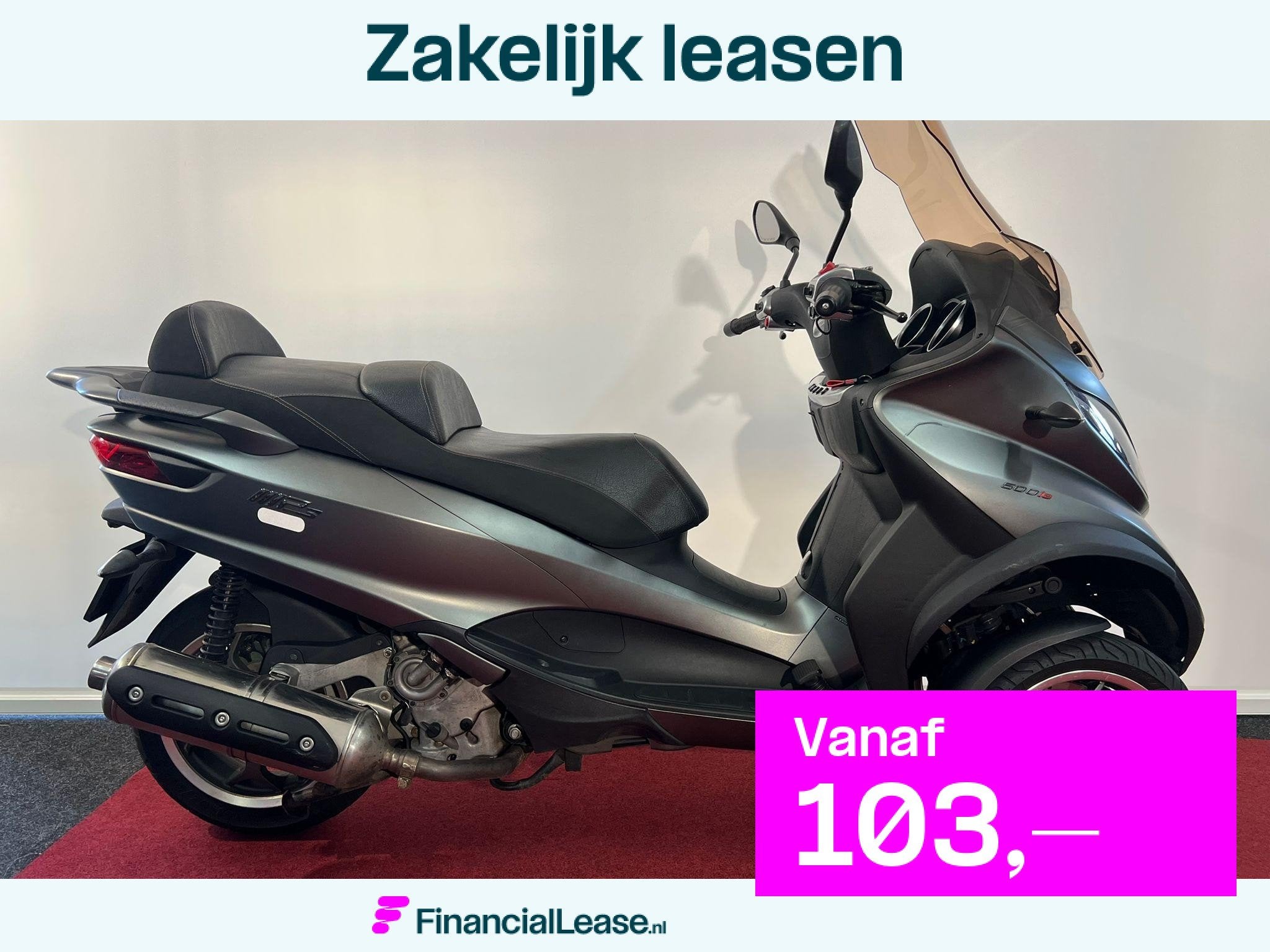 Piaggio MP3 500 LT ABS, Scooter, ABS, 493 cc, Automaat