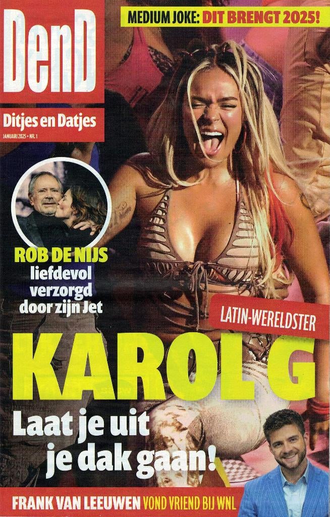 Rob de Nijs in DenD Magazine - januari 2025., Boeken, Tijdschriften en Kranten, Ophalen of Verzenden, Nieuw, Muziek, Film of Tv