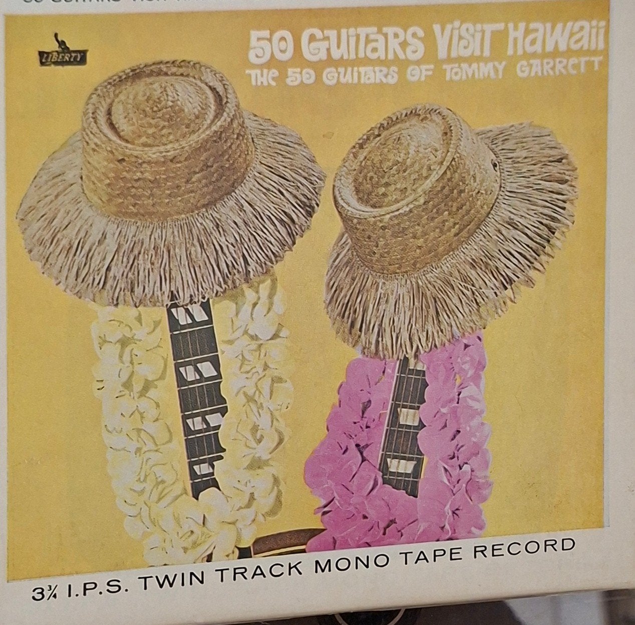 Vintage Bandrecorder Band - 50 Guitars Visit Hawaii, Ophalen of Verzenden, Onderdeel, Met banden