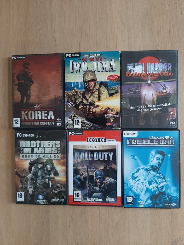 6 pc cd rom, Overige genres, 1 speler, Ophalen of Verzenden, Zo goed als nieuw