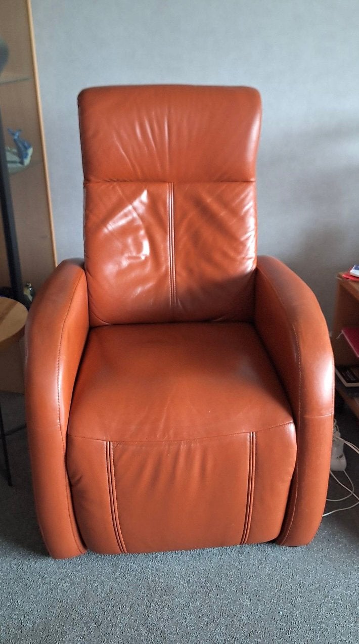 Relex fauteuil stoel, Huis en Inrichting, Ophalen of Verzenden, Gebruikt, 75 tot 100 cm, 50 tot 75 cm