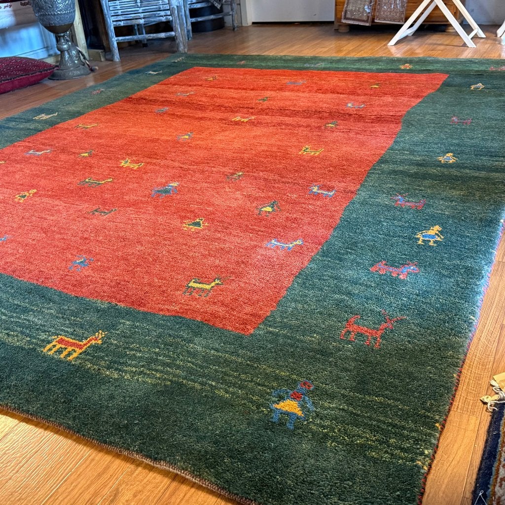 perzisch tapijt gabbeh tapijt - 290 x 229cm – vloerkleed, TTM Wonen, Meubels – (Perzische) Tapijten en Woonaccessoires, Ophalen of Verzenden
