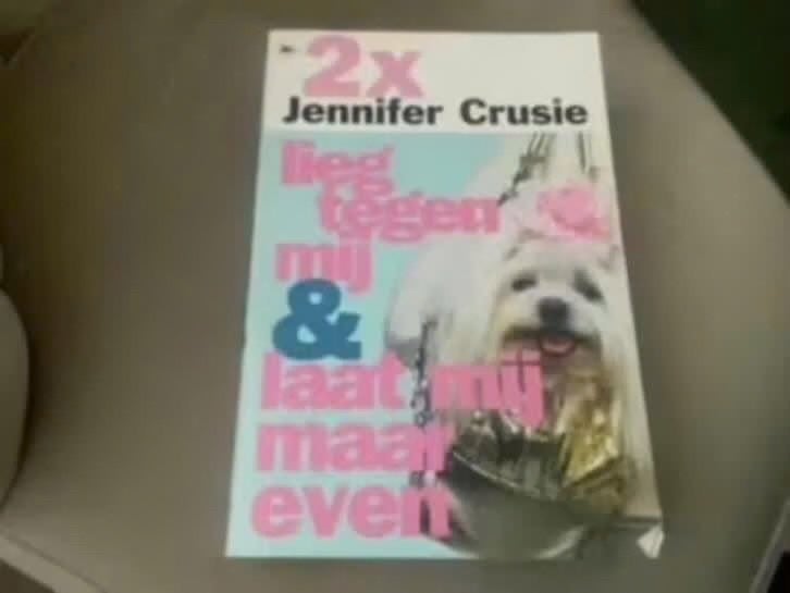 2x Jennifer Cruisie: Lieg tegen mij & Laat mij maar even, Ophalen of Verzenden, Gelezen, Jennifer Cruisie