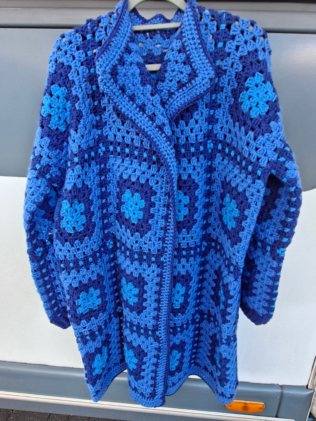 Zelf gehaakte en gebreide vesten - Maat 46, Ophalen of Verzenden, Nieuw, Maat 46/48 (XL) of groter, Meerkleurig