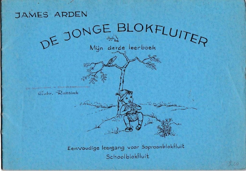 De Jonge blok Fluiter Arden nette staat ( 1-2-3-4 gebruikt ), Muziek en Instrumenten, Bladmuziek, Gebruikt, Ophalen of Verzenden