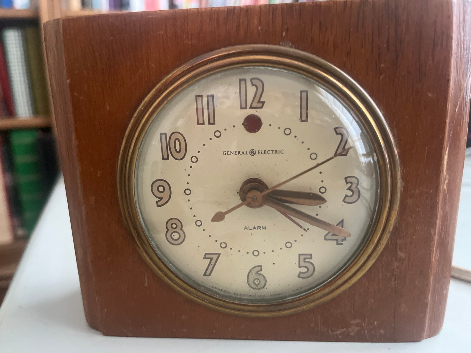 Vintage General Electric wekker uit jaren 50, Ophalen of Verzenden