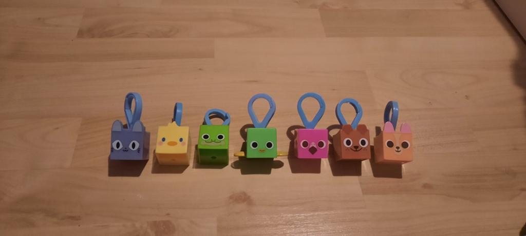 Pet Simulator X Sleutelhangers - Set van 6, Ophalen of Verzenden, Zo goed als nieuw