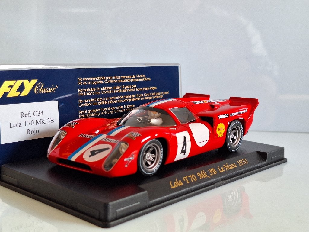 Fly Lola T70 MK3B Le-Mans 1970 Ref Nr C36, Overige merken, Racebaan, Fly, Nieuw