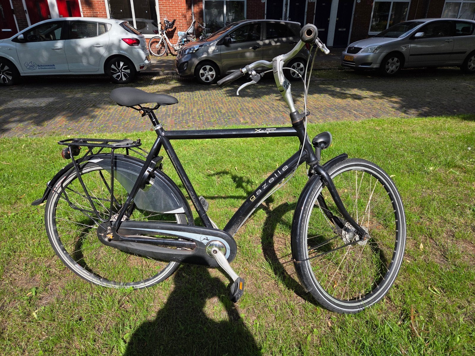 Gazzele Herenfiets, Minder dan 10 versnellingen, Gebruikt, Ophalen of Verzenden, 57 tot 61 cm