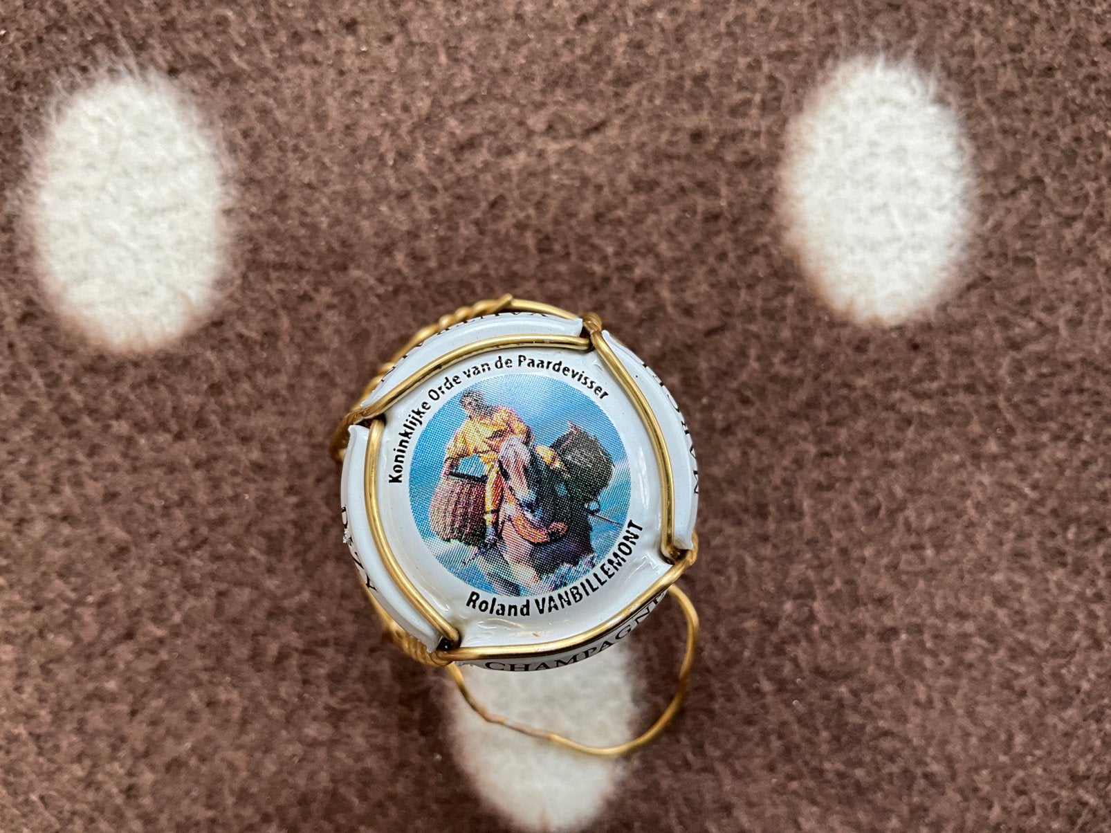 Champagne Capsule – Koninklijke Orde van de Paardevisser, Ophalen of Verzenden