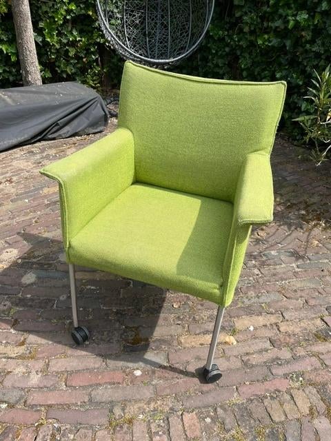 stoffen verrijdbare kleurrijke eetkamerstoelen, Ophalen, Gebruikt, Overige kleuren, Vier