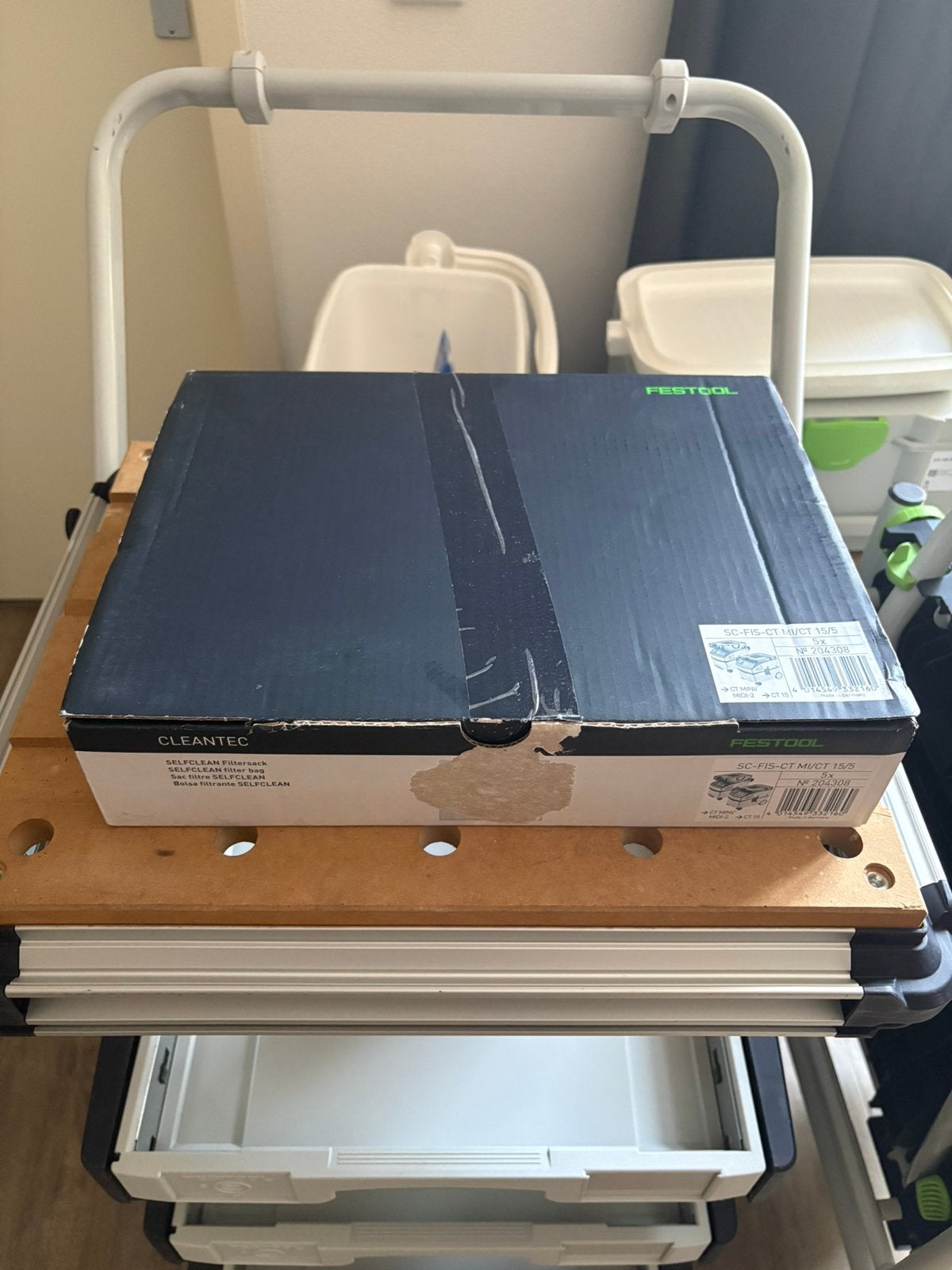 Festool stofzakken ctl mini midi 1 ct 15, Ophalen of Verzenden, Zo goed als nieuw, Overige merken