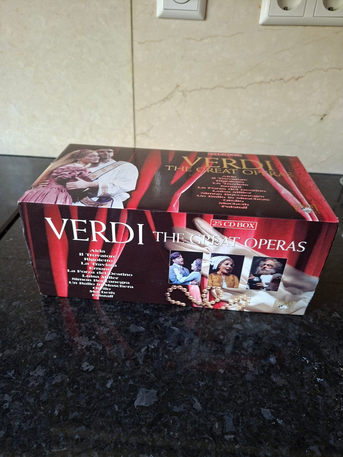 Verdi The Great Operas - 25 CD Boxset, Cd's en Dvd's, Boxset, Verdi, Opera of Operette, Ophalen of Verzenden