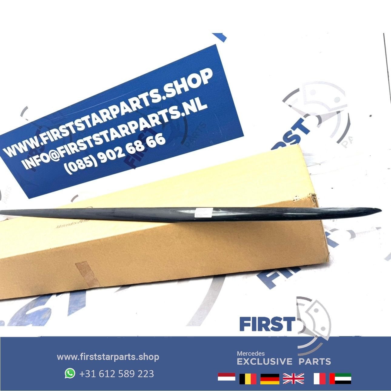 A205 C205 C63 AMG SIDESKIRT SIERLIJST A2056983200 Mercedes C, Gebruikt, -, Ophalen of Verzenden, Bumper