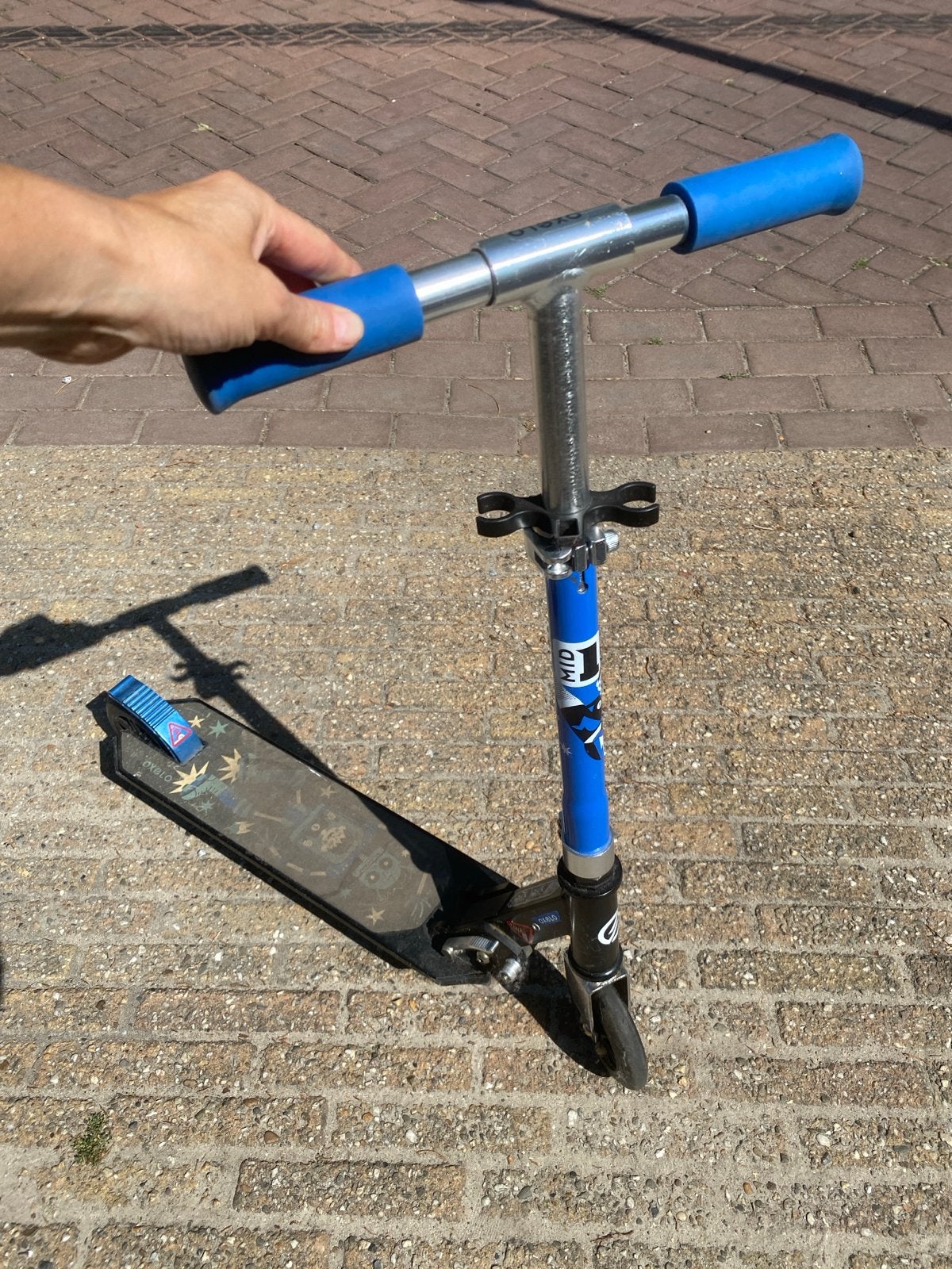 Kinder step, Fietsen en Brommers, Steps, Ophalen, Gebruikt, Gewone step
