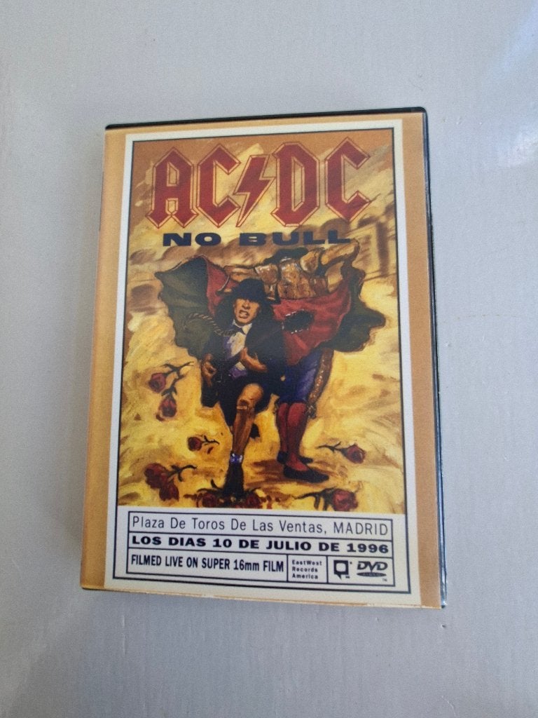DVD AC/DC live concert No Bull - Plaza De Toros, Madrid, Alle leeftijden, Ophalen of Verzenden, Zo goed als nieuw