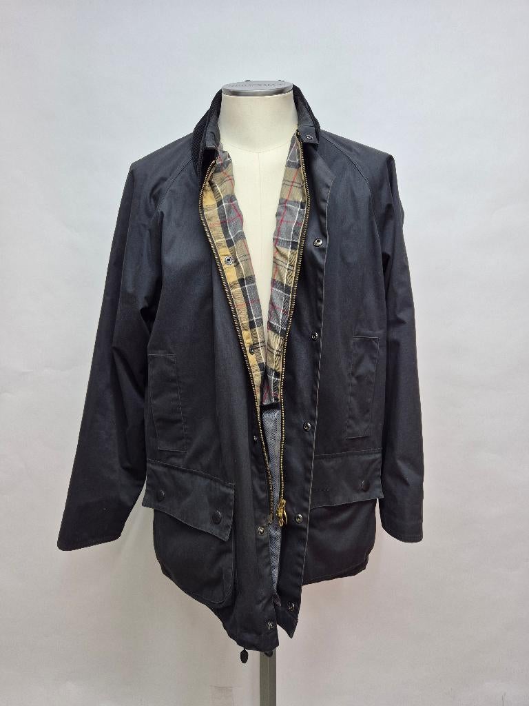 Barbour 'L/W Beaufort' zomer jas, maat Large, Kleding | Heren, Maat 52/54 (L), Barbour, Zwart, Ophalen of Verzenden