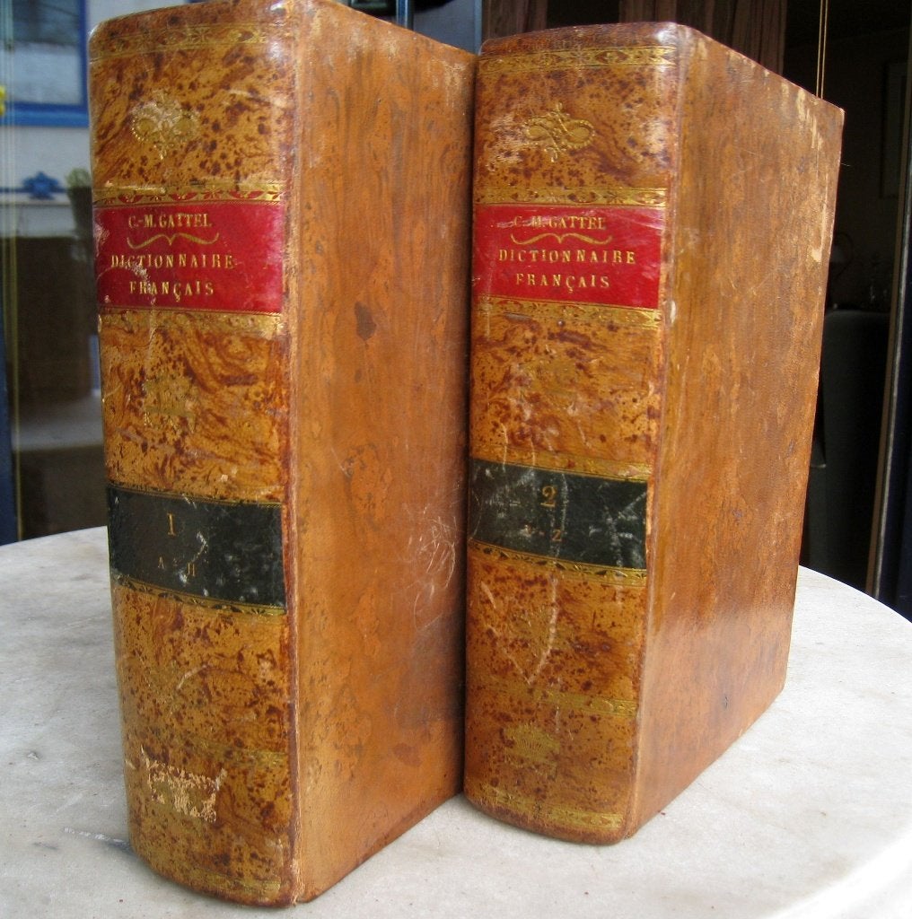 Dictionnaire universel de la langue française I et II  1819, Ophalen of Verzenden