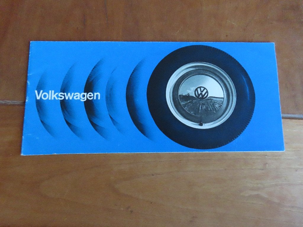 Compacte folder Volkswagen programma 1960, Volkswagen, Ophalen of Verzenden, Zo goed als nieuw, Volkswagen