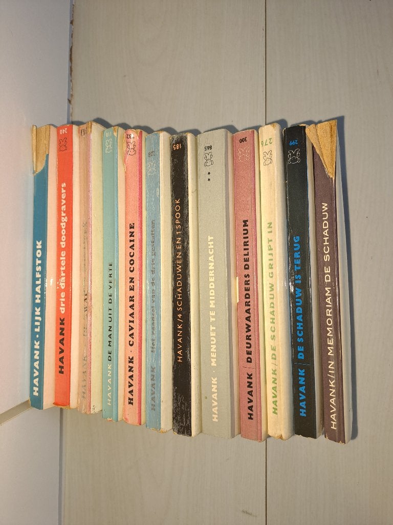 Boeken Havank, Ophalen, Gelezen, Havank