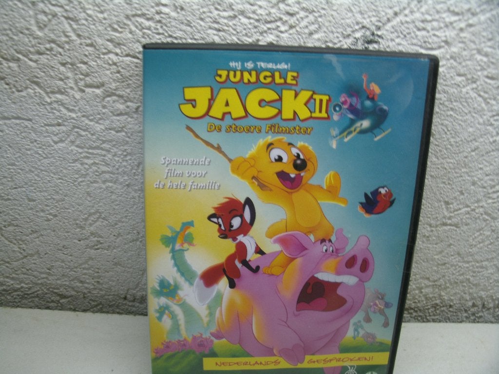 dvd 87k jungle jack 2 de stoere filmster, Cd's en Dvd's, Alle leeftijden, Ophalen of Verzenden, Zo goed als nieuw, Amerikaans