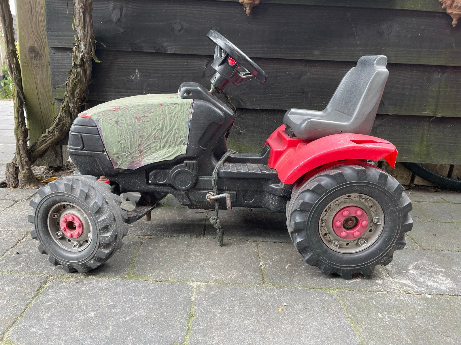traptractor voor urenlang speelplezier rolly toys, Ophalen, Gebruikt, Trapvoertuig