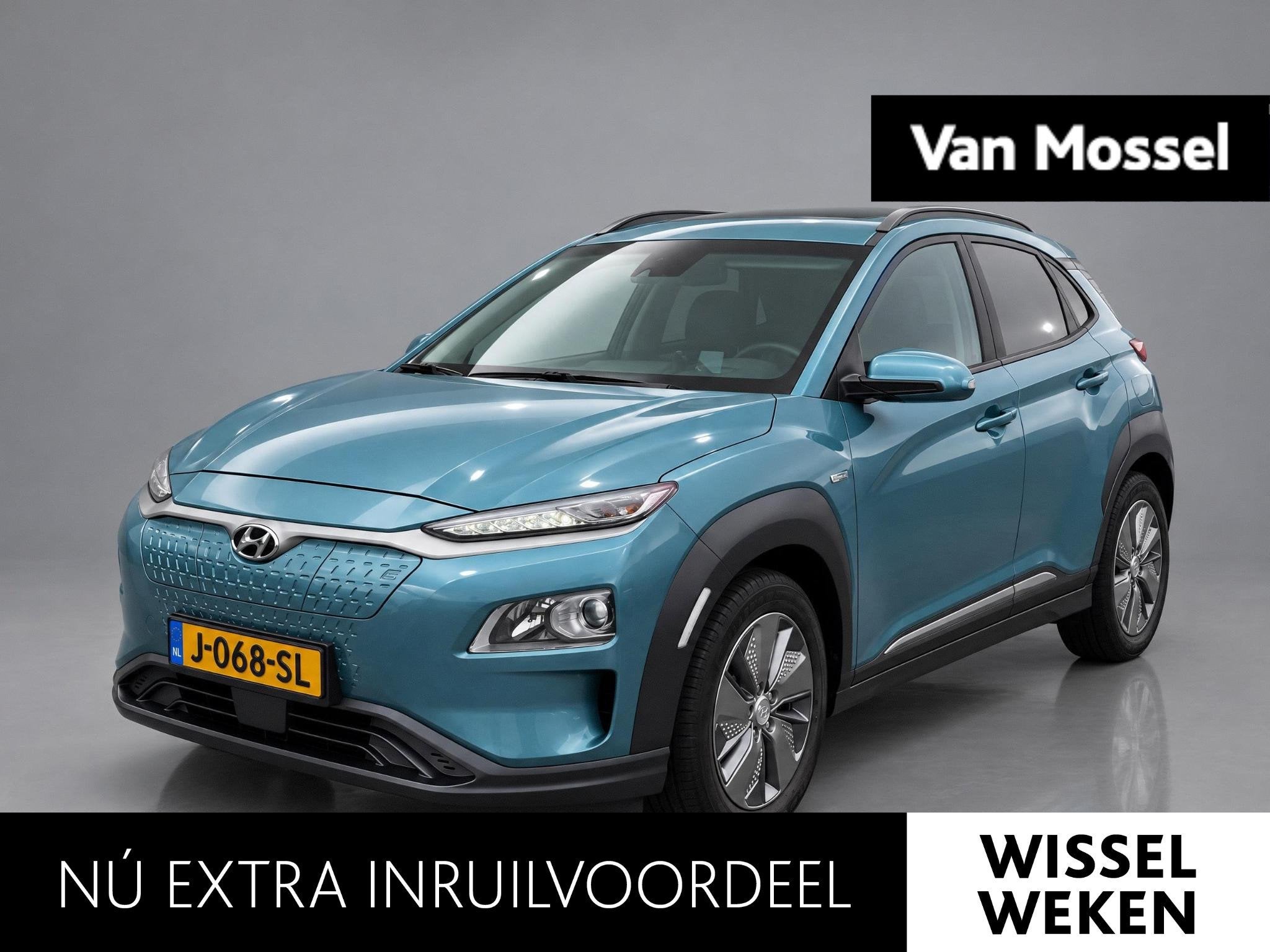 Hyundai Kona EV Fashion 39 kWh | SOH 96.5% | Trekhaak | Navi