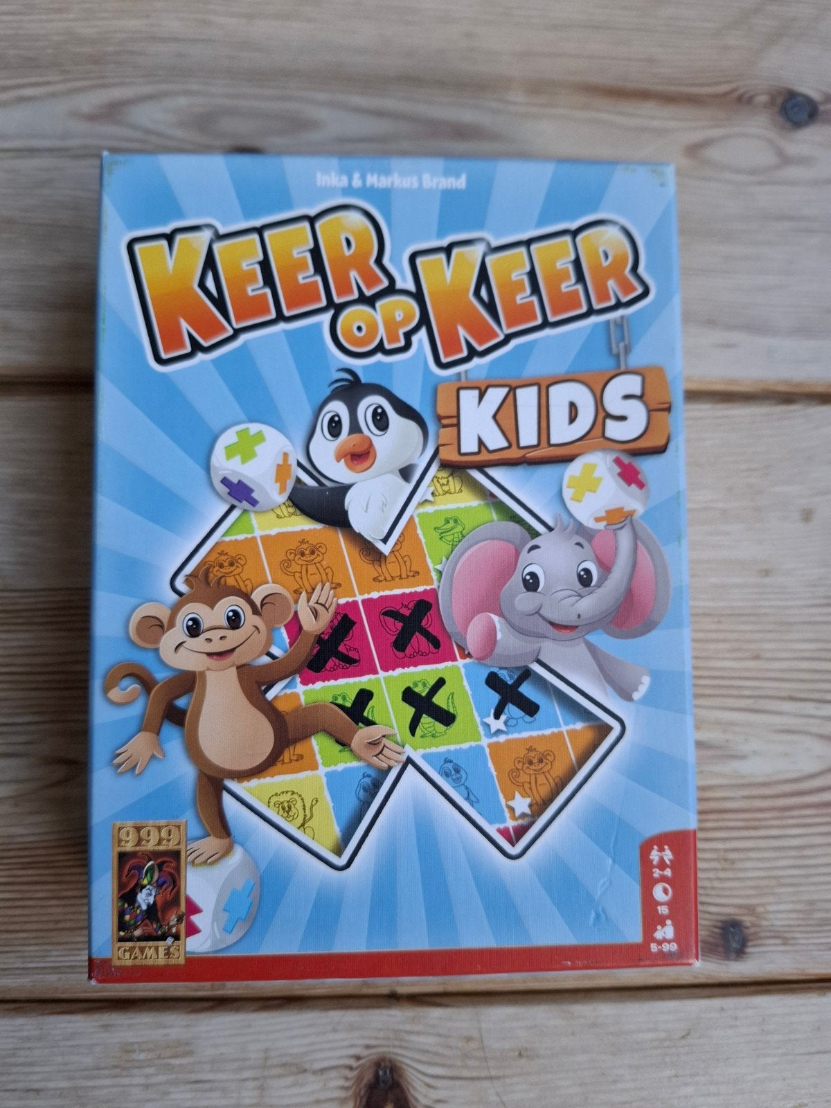 Keer op keer kids (goede staat), Hobby en Vrije tijd, Gezelschapsspellen | Overige, Ophalen of Verzenden, Zo goed als nieuw