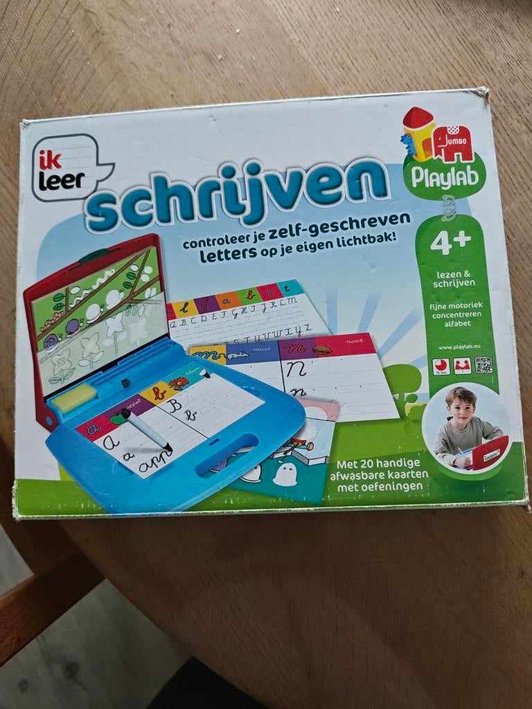 Ik Leer Schrijven Playlab Lichtbak, Ophalen of Verzenden, Gebruikt, Taal en Lezen, Met licht