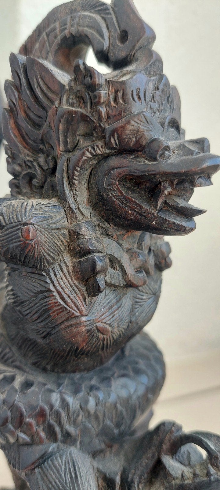Indonesisch hardhouten beeld van Hanuman, Antiek en Kunst, Ophalen of Verzenden