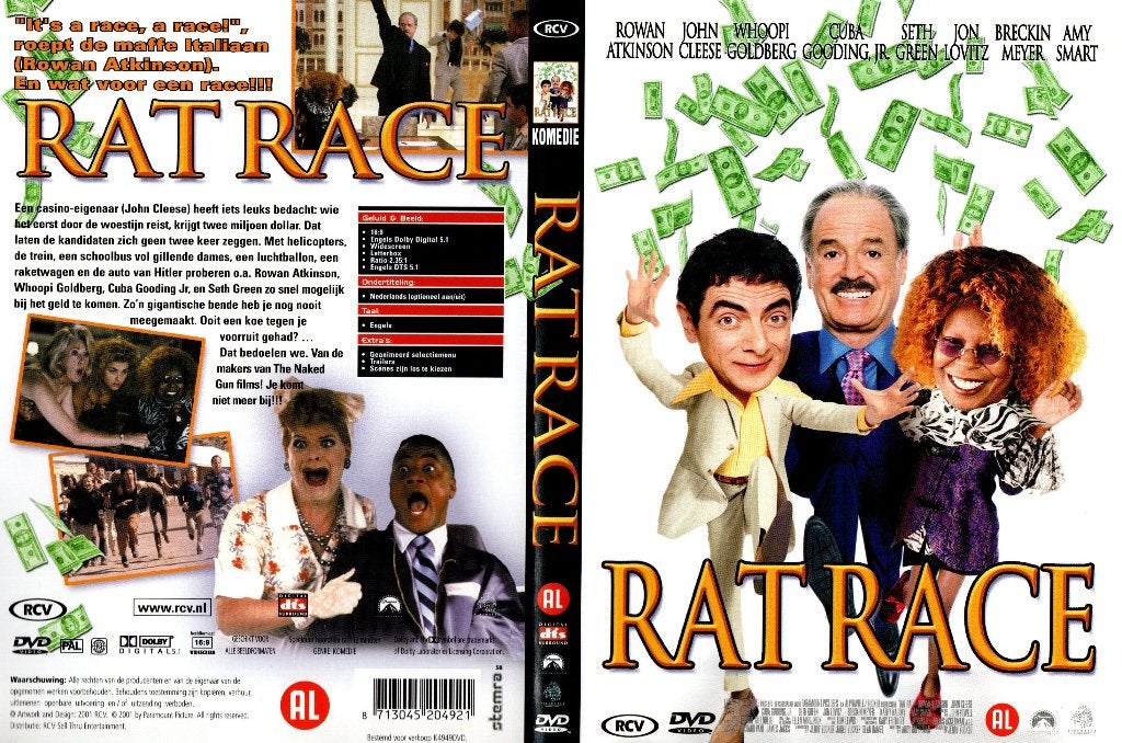 Rat race, Alle leeftijden, Ophalen of Verzenden, Zo goed als nieuw, Actiekomedie
